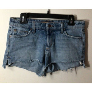 Joe's Jeans High Low Short Light Wash Collectors Edition Denim Size 27